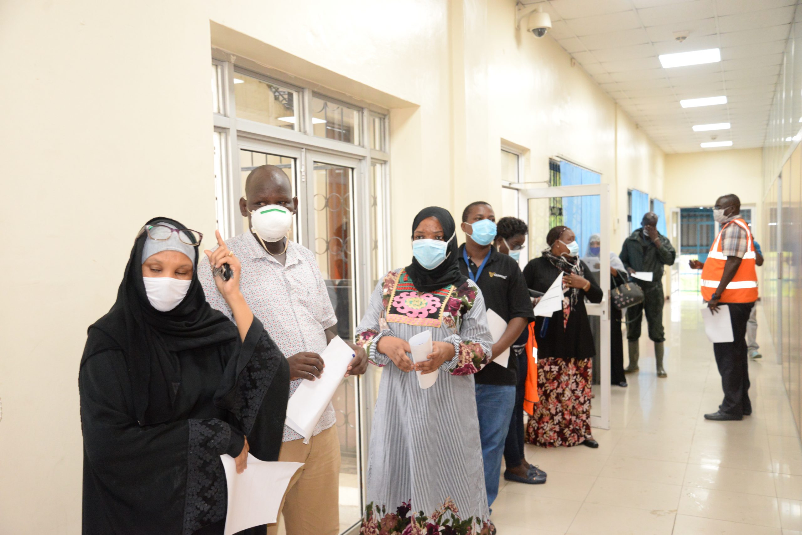 Mass Testing for Covid-19 kicks off at the Port of Mombasa